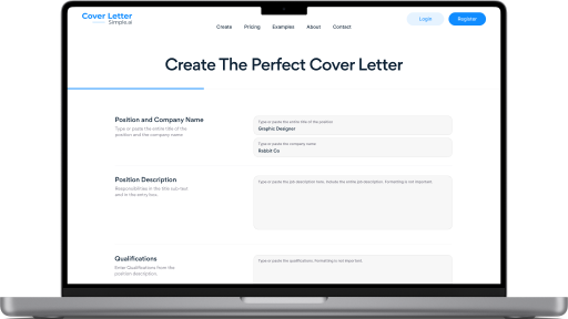 CoverLetterSimple.ai screenshot 1